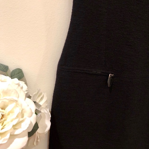 ESCADA Elements Virgin Wool Black Sheath Dress - Picture 6 of 8